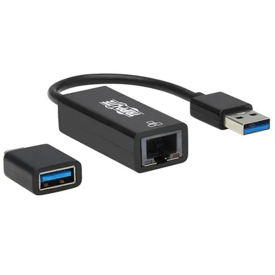 Netzwerkkarte Eaton Tripp Lite U336-000-GB-CA USB Ethernet 1000 Mbit/s Schwarz
