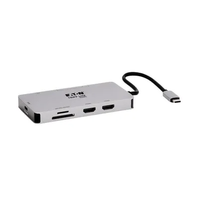 Dockingstation Eaton Tripp Lite U442-DOCK8G-GG USB-C 2x HDMI Gigabit SD