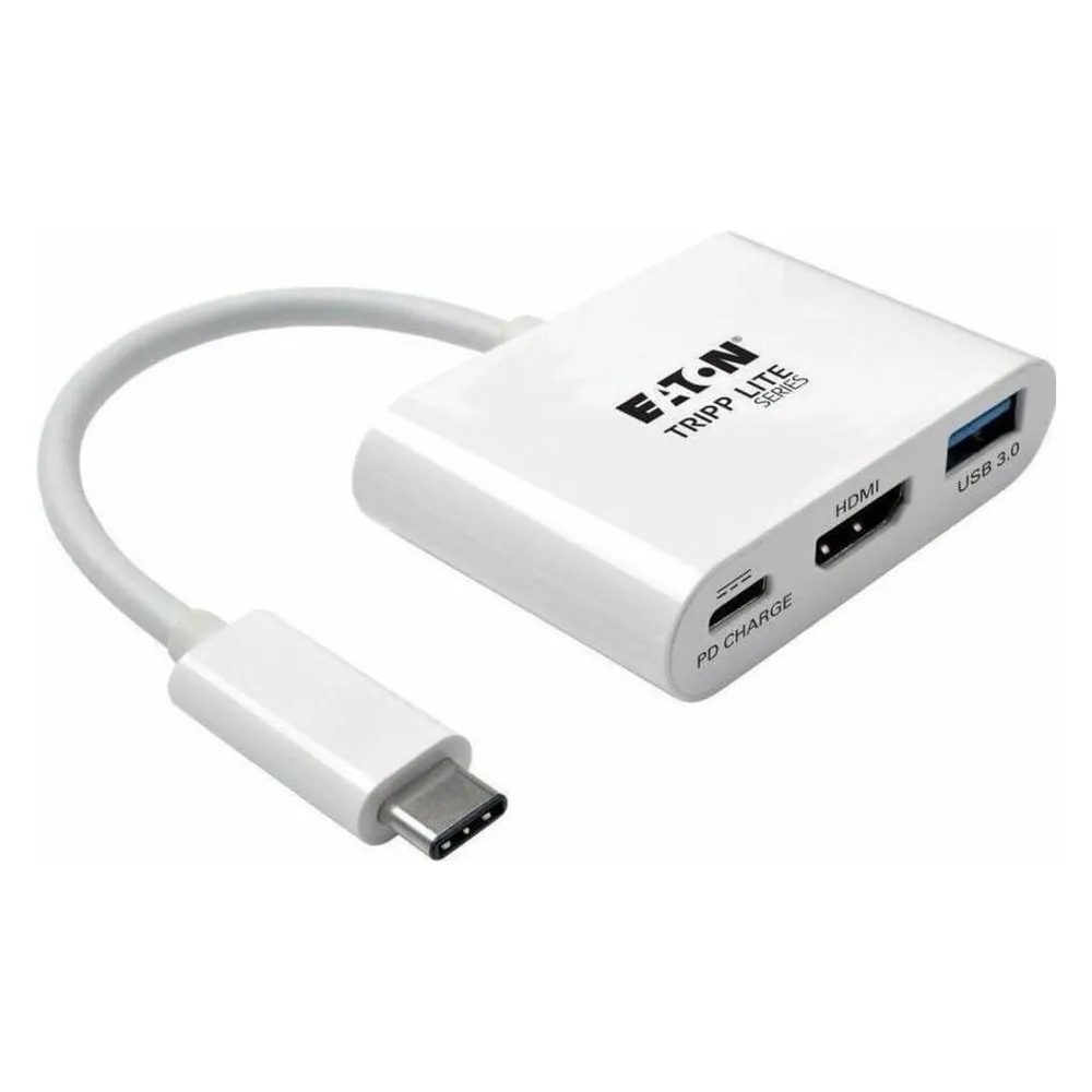 USB-C-zu-HDMI-Adapter mit USB-A-Port und PD-Ladung