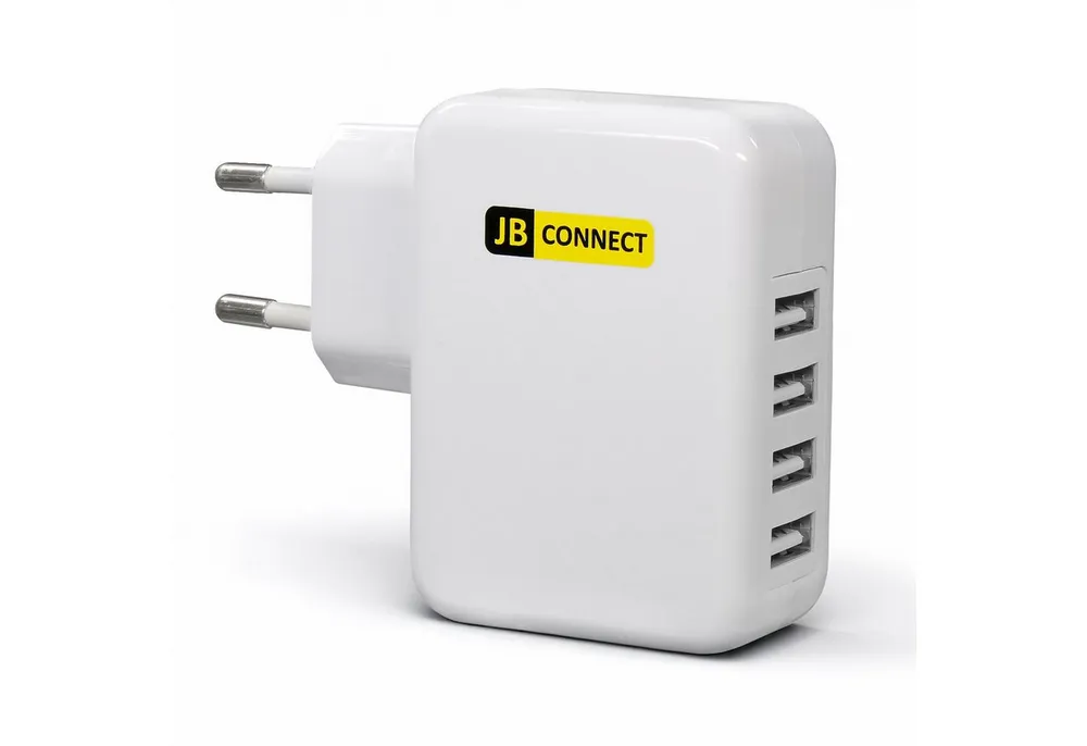 EAXUS 4-Port USB-Ladegerät (3100 mA, 1-tlg., universal Ladegeräte für die Steckdose)
