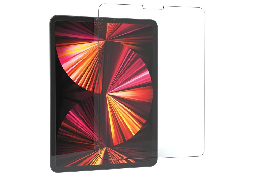 EAZY CASE Displayschutzglas Schutzglas für iPad Pro 11" 3./4. Gen. (2021/2022), 11 Zoll Panzerglas Displayfolie Tabletschutz Glasfolie Kratzschutz
