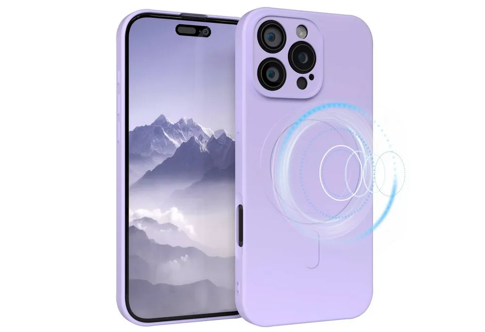 EAZY CASE Handyhülle für Apple iPhone 16 Pro Max Hülle Silikon 6