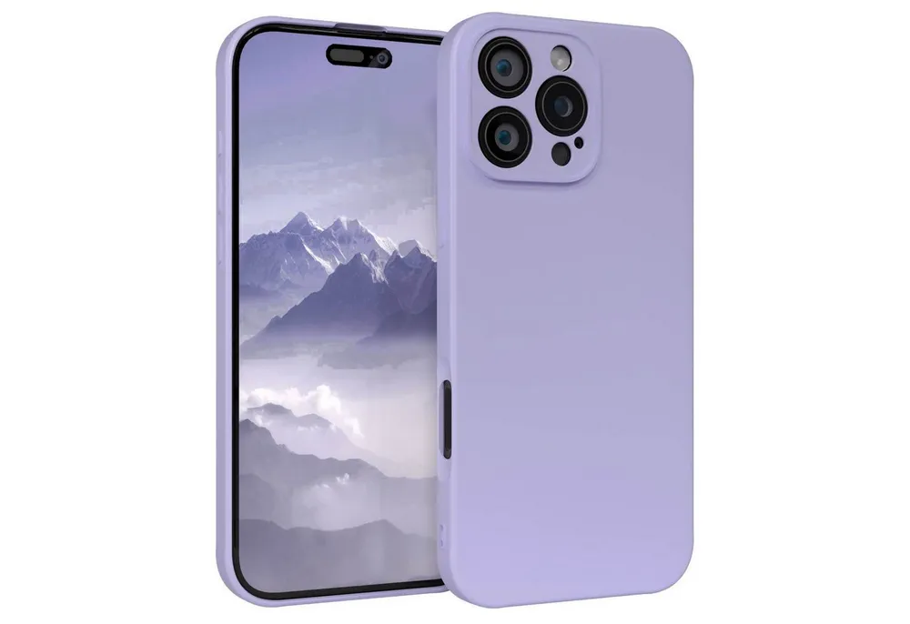 EAZY CASE Handyhülle für Apple iPhone 16 Pro Max Hülle Silikon 6
