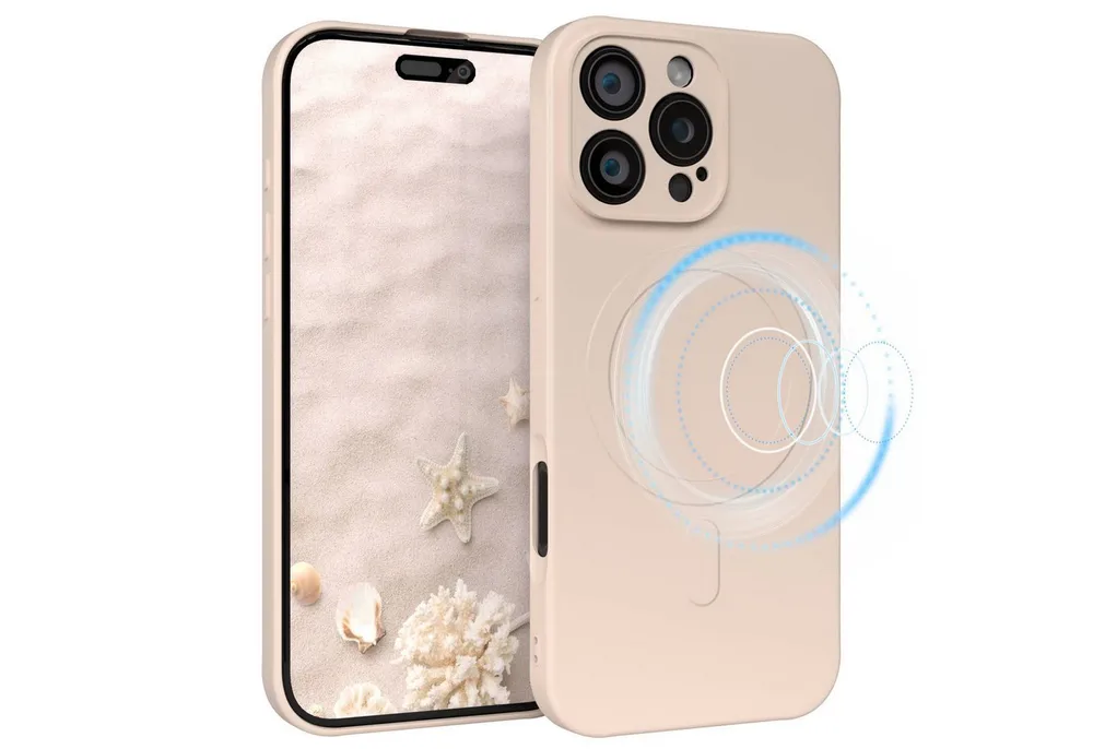 EAZY CASE Handyhülle für Apple iPhone 16 Pro Max Hülle Silikon 6