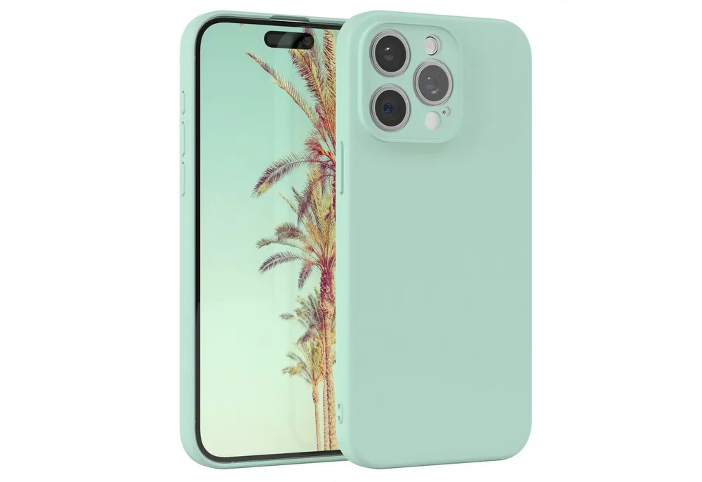 EAZY CASE Handyhülle für Apple iPhone 15 Pro Max Hülle Silikon 6
