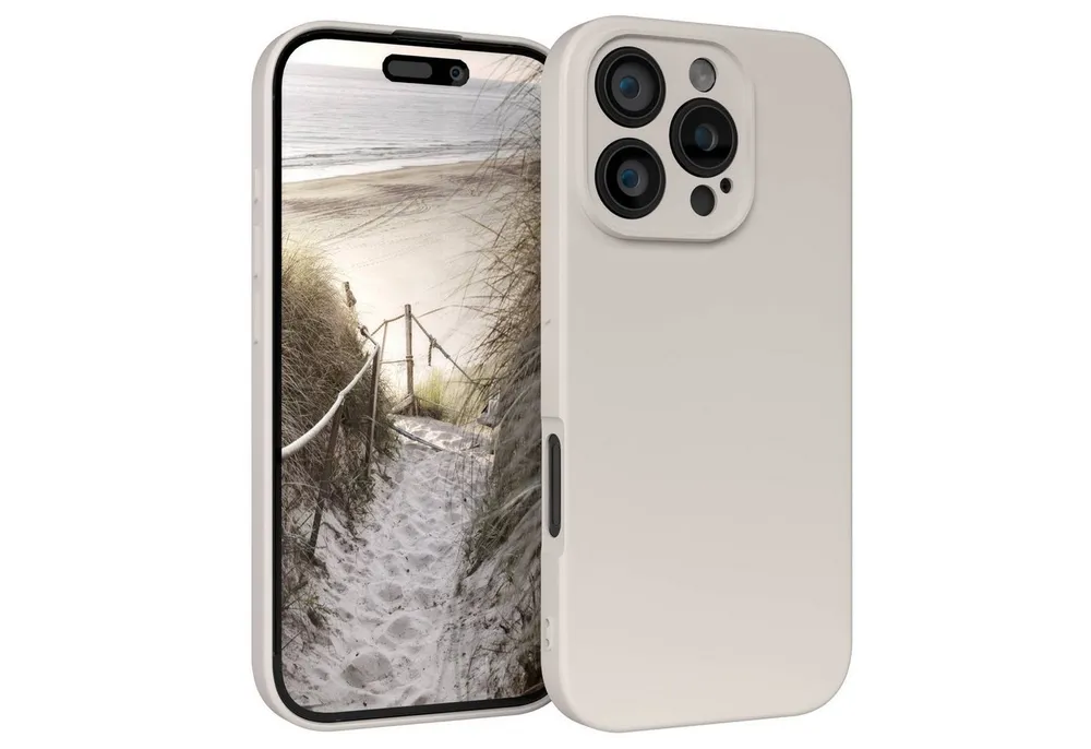 EAZY CASE Handyhülle für Apple iPhone 16 Pro Hülle Silikon 6