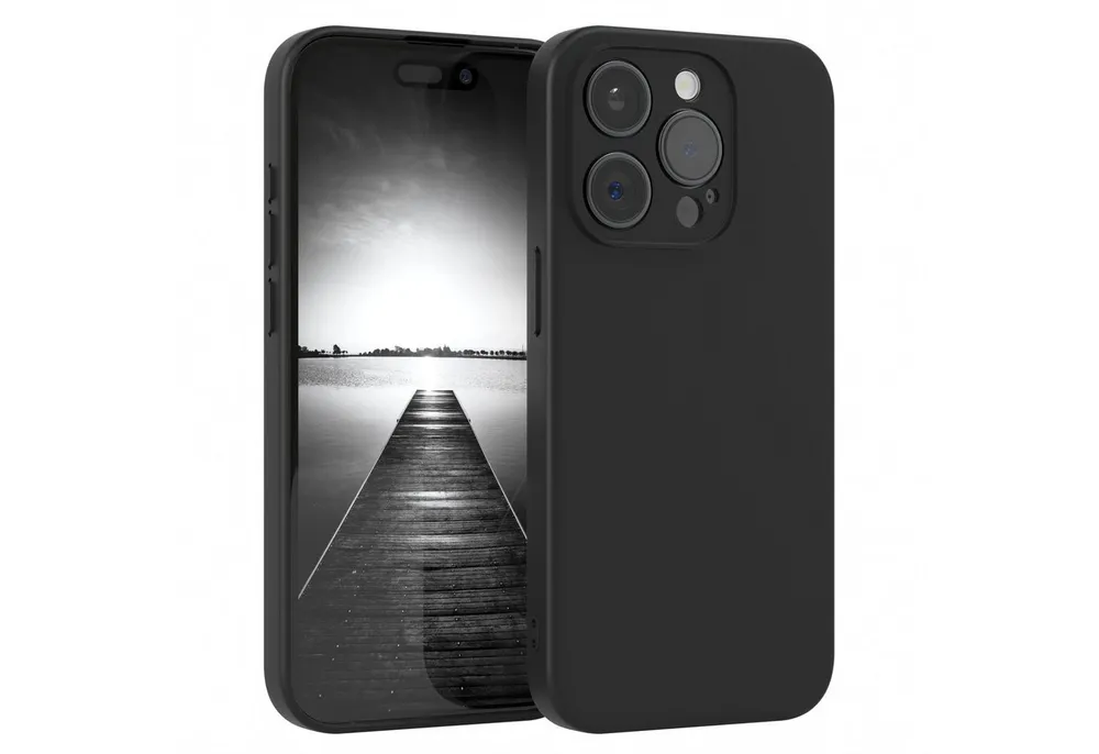 EAZY CASE Handyhülle für Apple iPhone 15 Pro Hülle Silikon 6