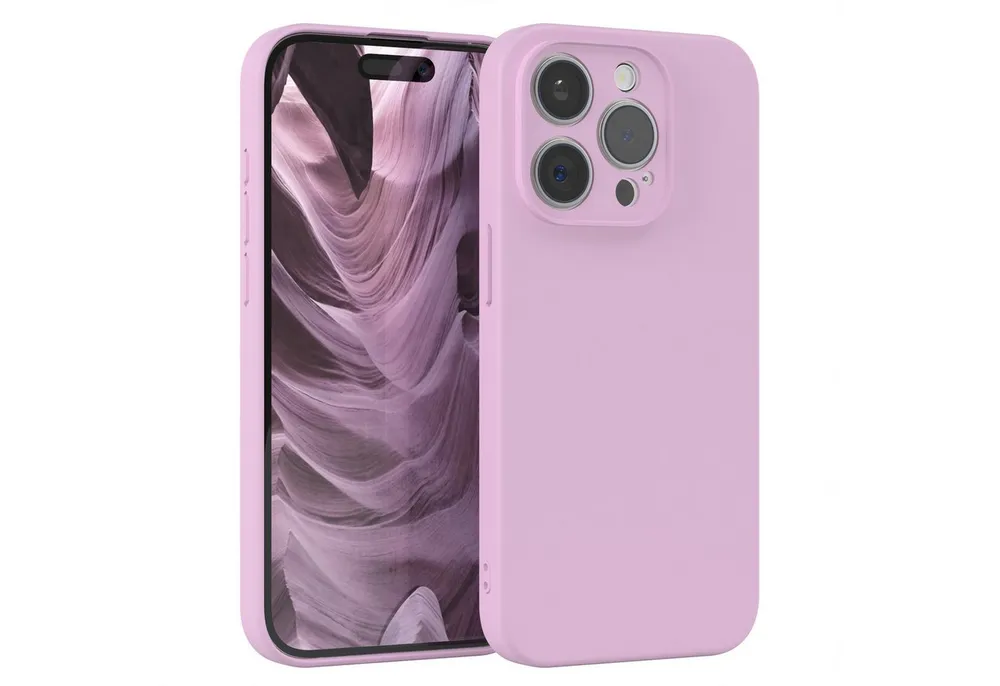 EAZY CASE Handyhülle für Apple iPhone 15 Pro Hülle Silikon 6