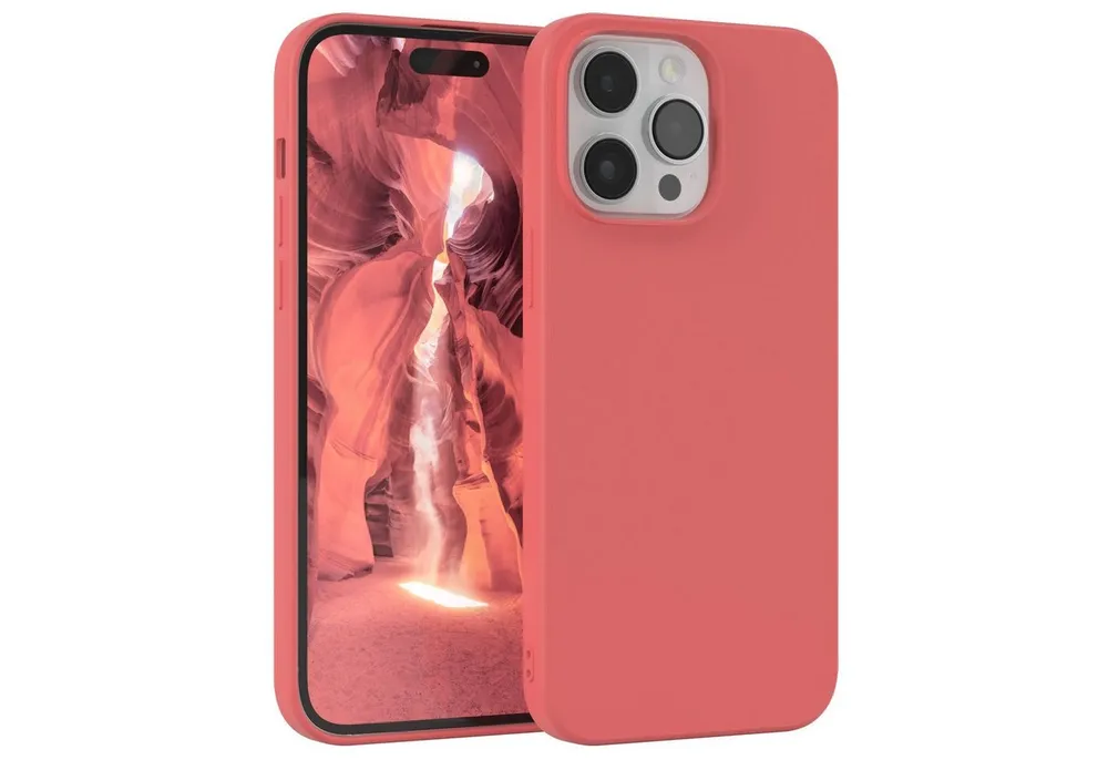 EAZY CASE Handyhülle für Apple iPhone 14 Pro Max Hülle Silikon 6