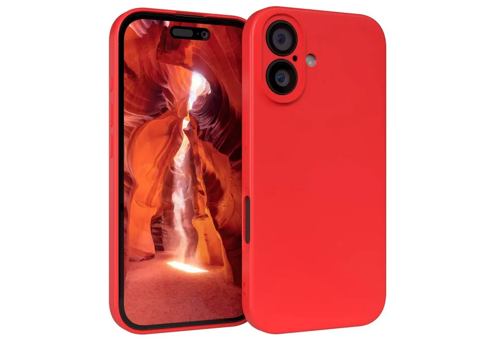 EAZY CASE Handyhülle für Apple iPhone 16 Hülle Silikon 6