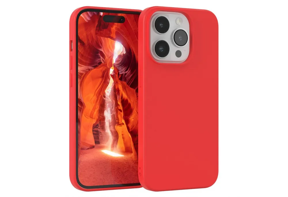 EAZY CASE Handyhülle für Apple iPhone 14 Pro Hülle Silikon 6