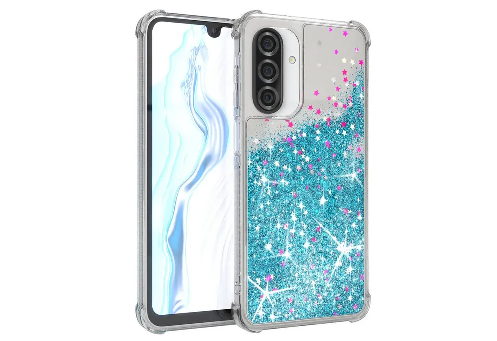 EAZY CASE Handyhülle Liquid Glittery Case für Samsung Galaxy A26 5G 6