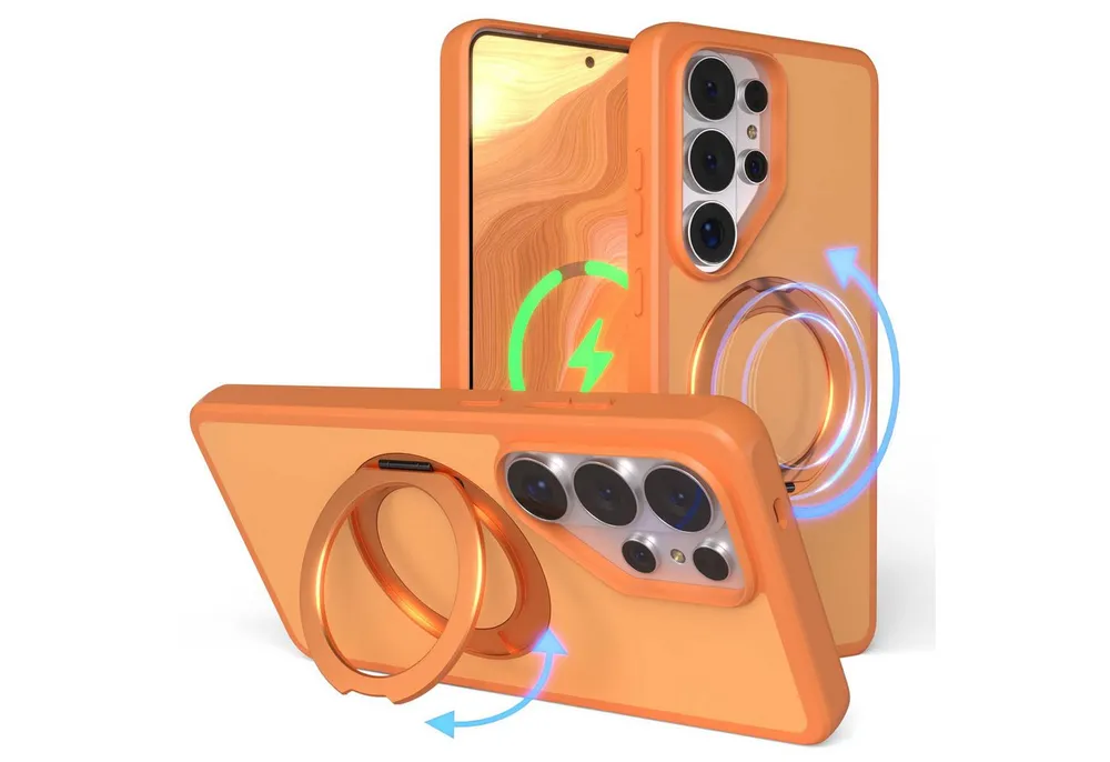 EAZY CASE Handyhülle Outdoor Galaxy S26 Ultra Case mit MagSafe Rotation Ring 6