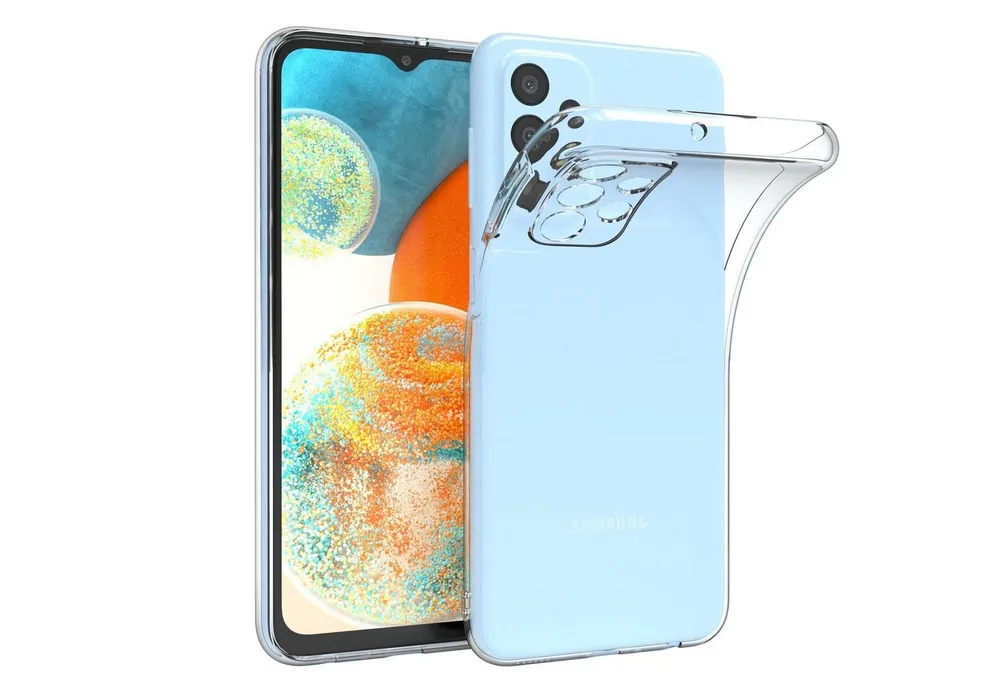 EAZY CASE Handyhülle Slimcover Clear für Samsung Galaxy A23 5G 6
