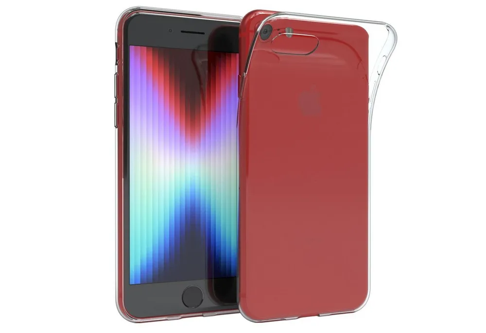 EAZY CASE Handyhülle Slimcover Clear für iPhone SE 2022/20