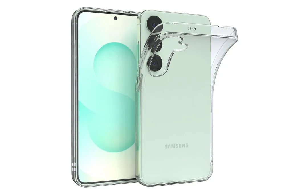 EAZY CASE Handyhülle Slimcover Clear für Galaxy S25 Serie 6,2 Zoll, durchsichtige Hülle Ultra Dünn Silikon Backcover TPU Telefonhülle Klar