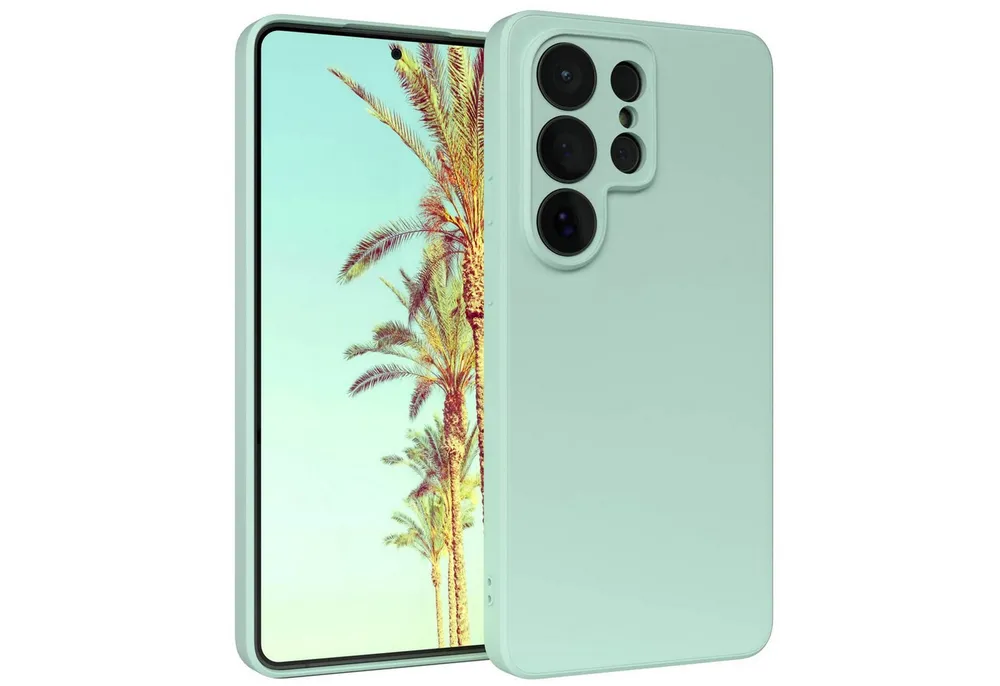 EAZY CASE Handyhülle TPU Hülle für Samsung Galaxy S26 Ultra 6,9 Zoll, Hülle Silikon kratzfest Smart Slimcover Bumper Case Etui Mint Grün