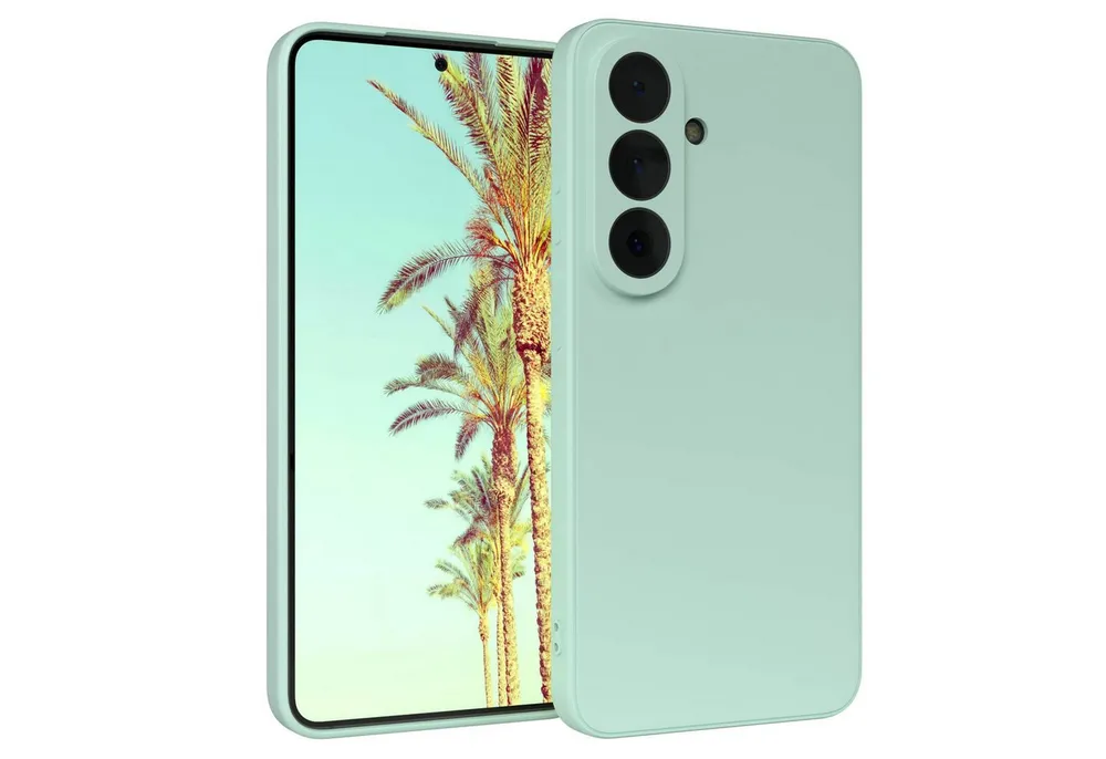 EAZY CASE Handyhülle TPU Hülle für Samsung Galaxy S26 6,3 Zoll, Hülle Silikon kratzfest Smart Slimcover Bumper Case Etui Mint Grün