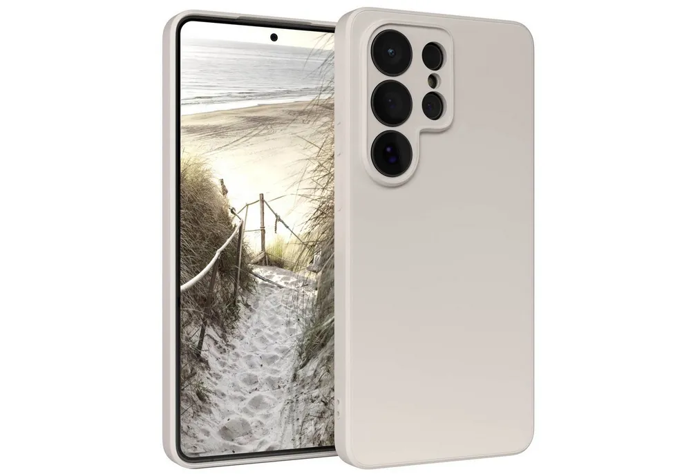 EAZY CASE Handyhülle TPU Hülle für Samsung Galaxy S26 Ultra 6,9 Zoll, Bumper Case Matt Slimcover Silikonschutzhülle elastisch Polarstern