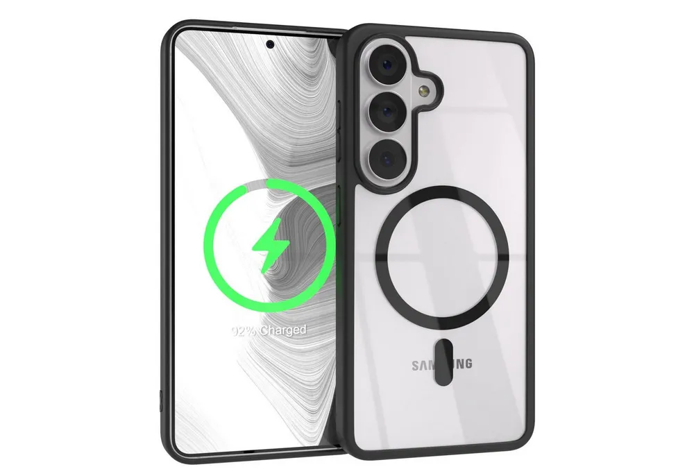 EAZY CASE Handyhülle Transparente Hülle mit MagSafe Samsung Galaxy S26 6