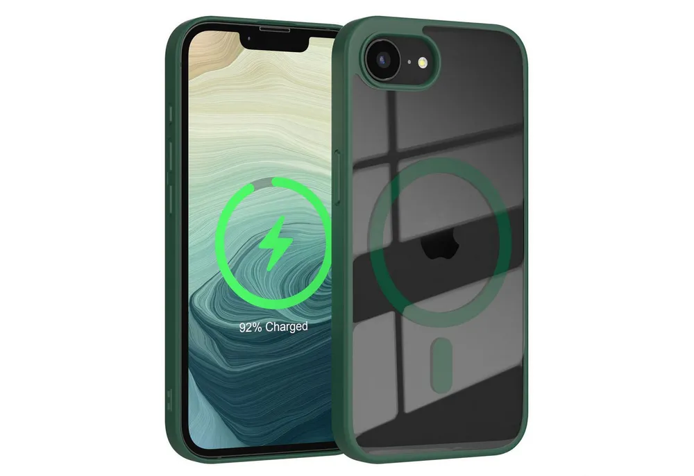 EAZY CASE Handyhülle Transparente Hülle mit MagSafe für iPhone 17e 6