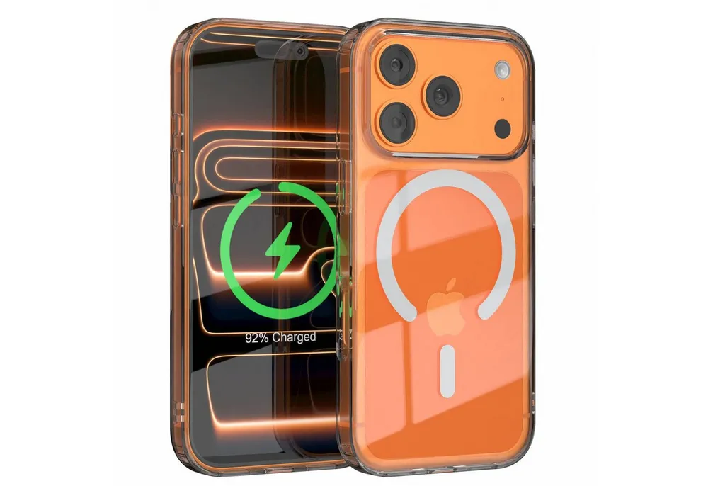 EAZY CASE Handyhülle Transparente Hülle mit MagSafe für iPhone 17 Pro 6