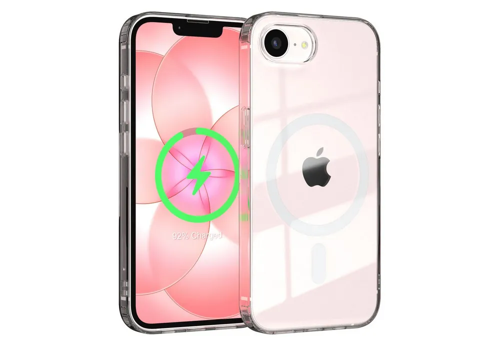 EAZY CASE Handyhülle Transparente Hülle mit MagSafe für iPhone 17e 6