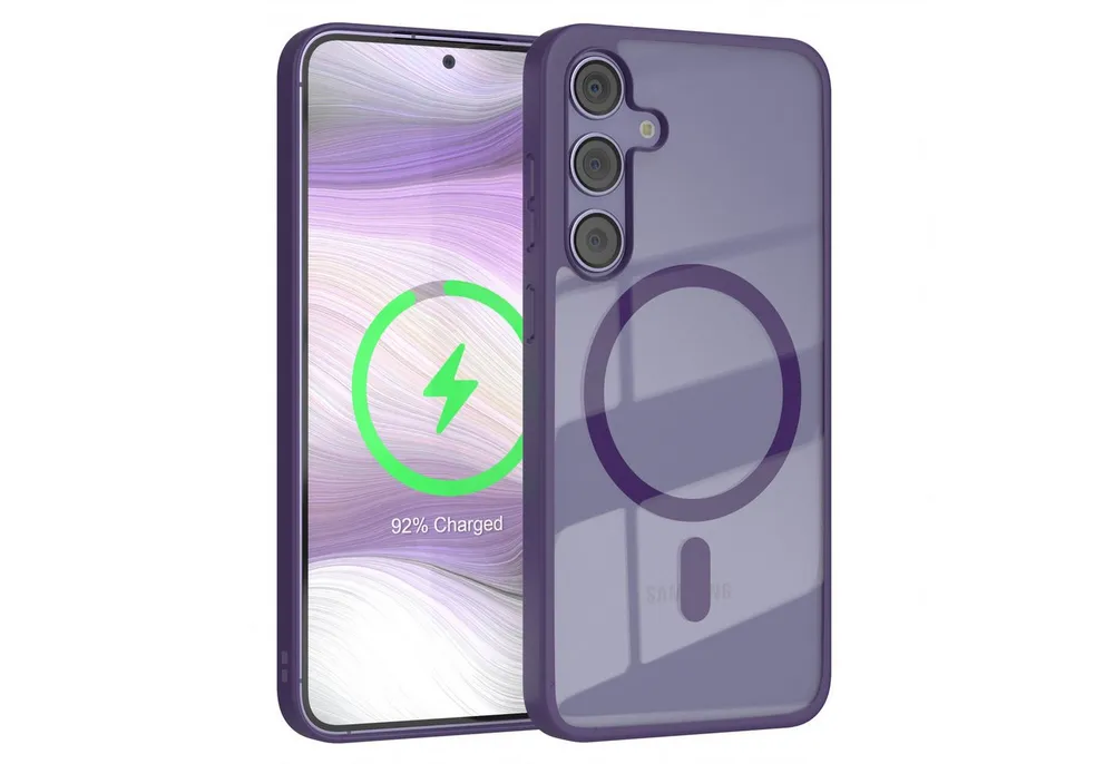 EAZY CASE Handyhülle Transparente Hülle mit MagSafe Galaxy S24 Plus 6