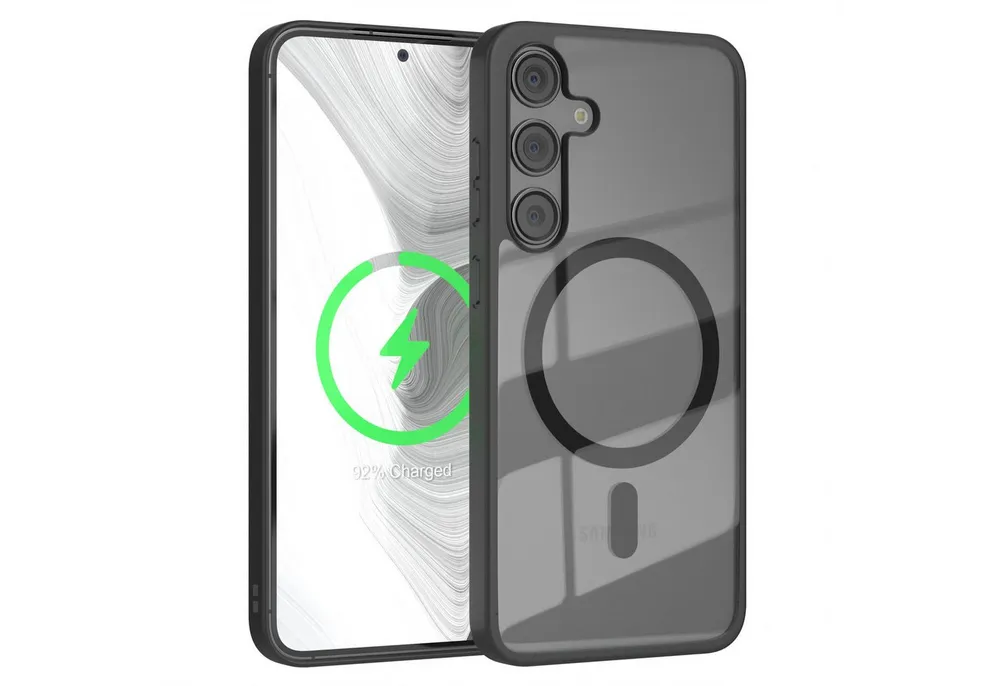 EAZY CASE Handyhülle Transparente Hülle mit MagSafe Galaxy S24 Plus 6