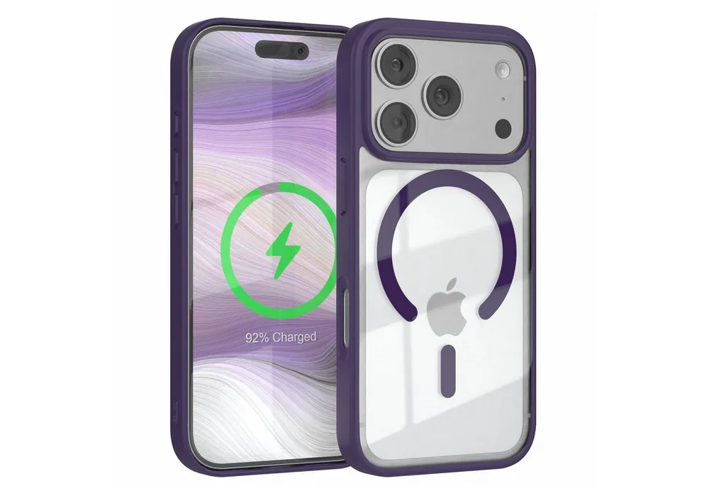 EAZY CASE Handyhülle Transparente Hülle mit MagSafe für iPhone 17 Pro 6