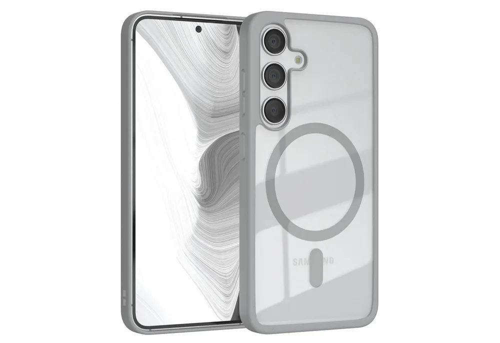 EAZY CASE Handyhülle Transparente Hülle mit MagSafe Samsung Galaxy S24 6