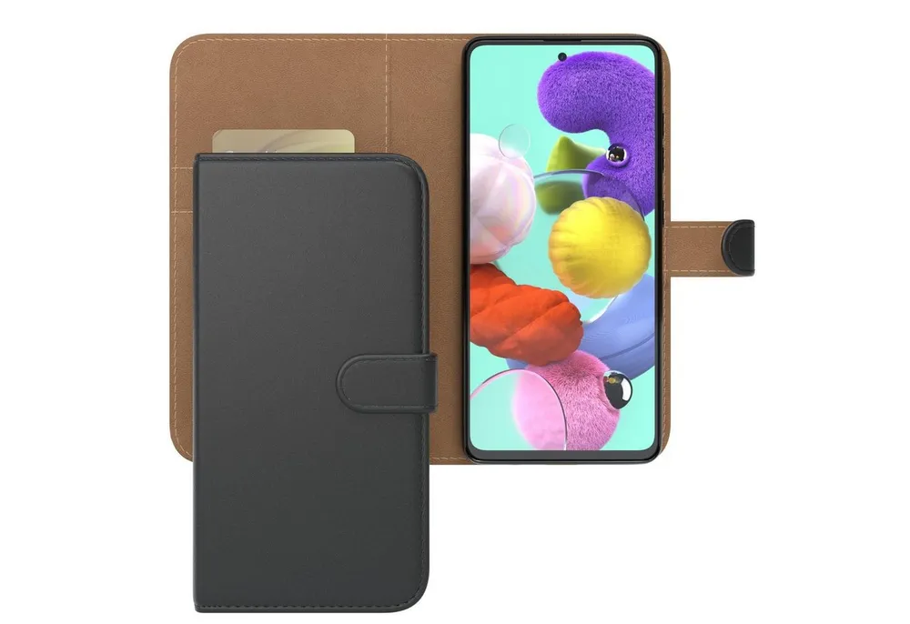EAZY CASE Handyhülle Uni Bookstyle für Samsung Galaxy A51 6