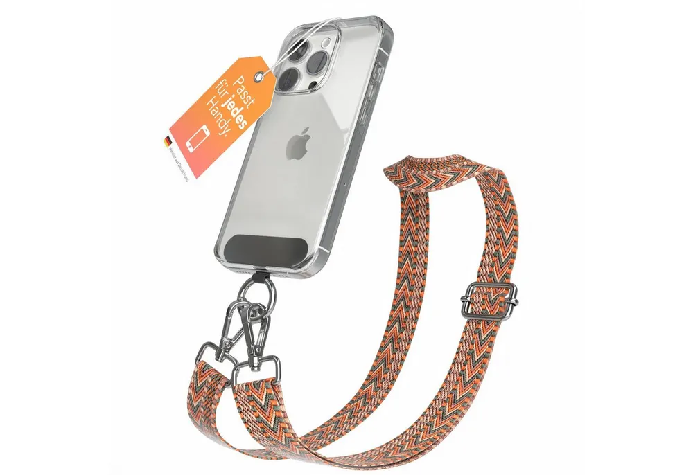 EAZY CASE Handykette Universal für alle Smartphones Boho/Wave/Leo Style