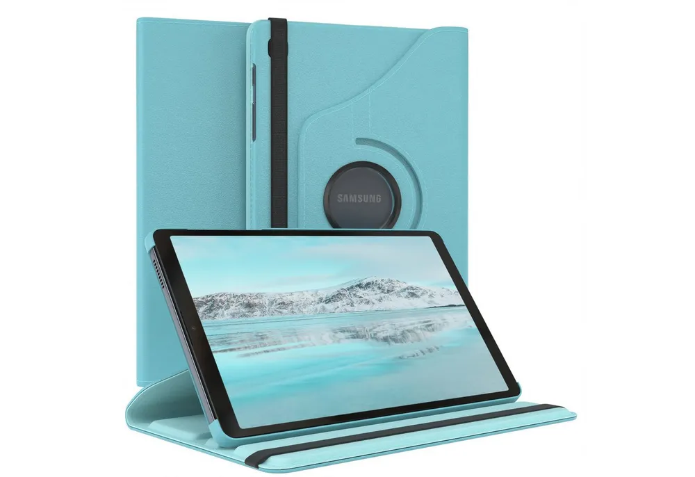 EAZY CASE Tablet-Hülle Rotation Case für Samsung Galaxy Tab A7 Lite 8,7 Zoll, Schutzasche für Tablets Flipcase Hülle Kratzschutz Displayschutz Blau