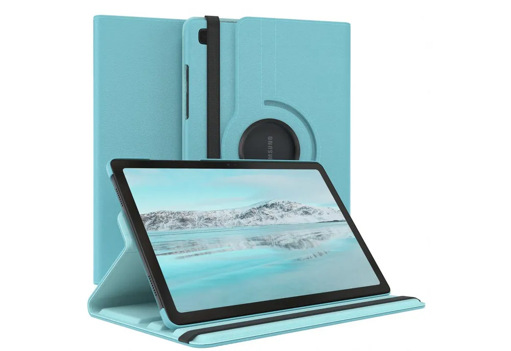 EAZY CASE Tablet-Hülle Rotation Case für Samsung Galaxy Tab A7 10,4 Zoll, Schutzasche für Tablets Flipcase Hülle Kratzschutz Displayschutz Blau