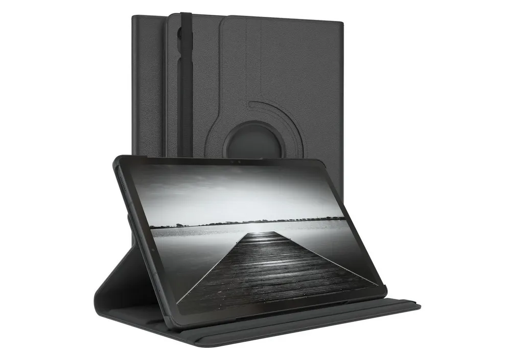 EAZY CASE Tablet-Hülle Rotationcase für Samsung Galaxy Tab S10 Lite 10,9 Zoll, Hülle 360° drehbar mit Standfunktion Etui Anti-Kratz Tasche Schwarz