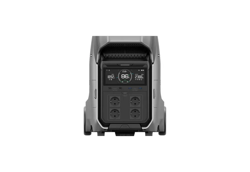 Ecoflow EcoFlow Delta Pro 3 Powerstation Powerstation (220-240 V), Erweiterbare Kapazität bis 12 kWh
