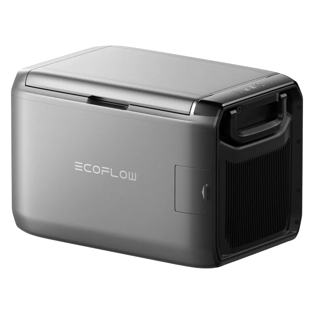 EcoFlow GLACIER Classic 55L - Tragbarer Kühlschrank - Schwarz