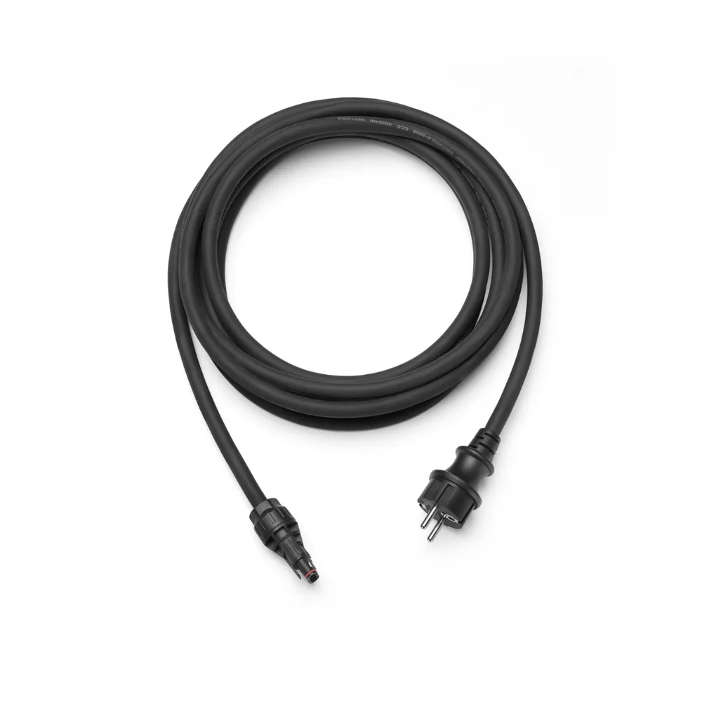 EcoFlow STREAM BKW-AC Kabel - 5m - Schwarz