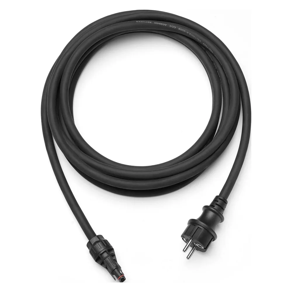 EcoFlow STREAM BKW-AC Kabel - 5m - Schwarz