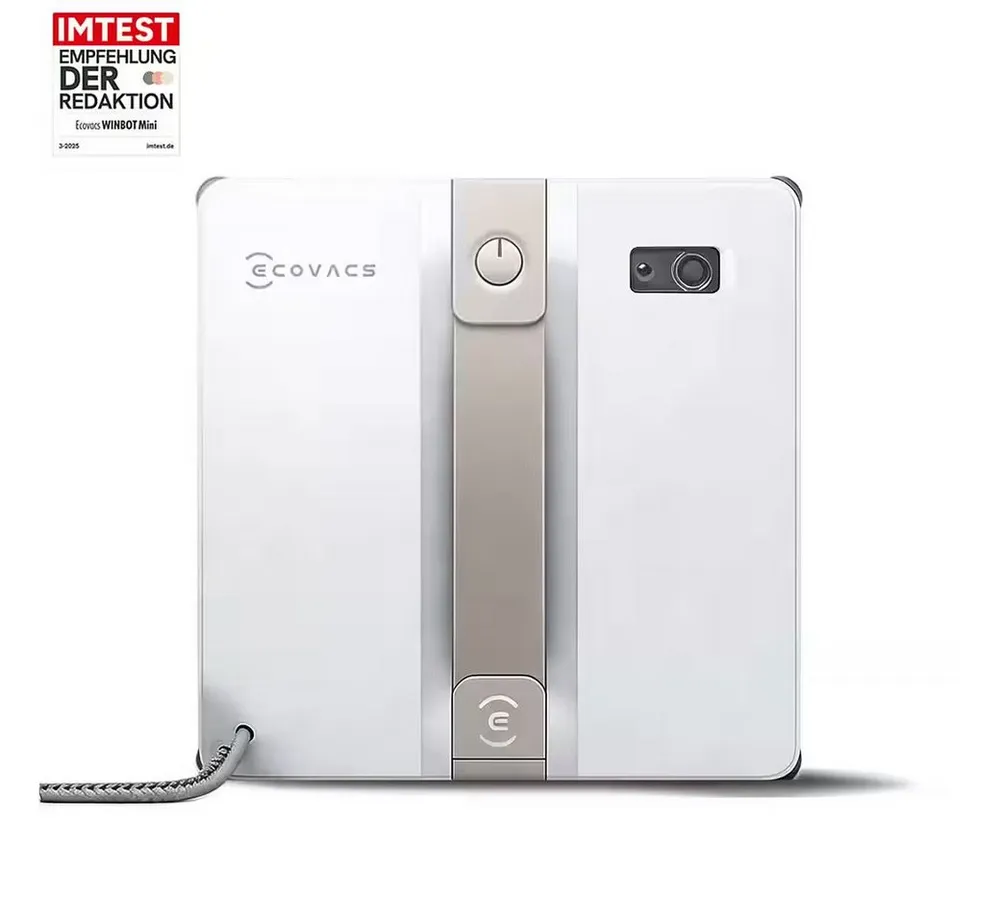 ECOVACS Fensterputzroboter WINBOT MINI, Mit Ultraschall-Wassersprüh-System