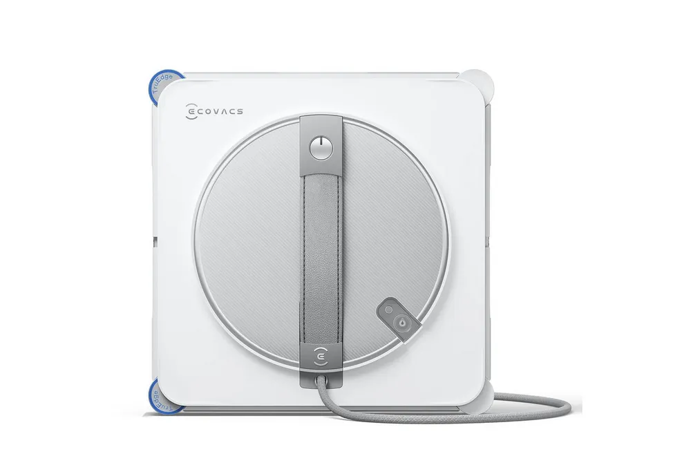 ECOVACS Fensterputzroboter WINBOT W2S, Fenstersauger Intelligente Bis-an-den-Rand-Reinigung, 3 Wasserdüsen, 10-stufiges Schutzsystem, Win-SLAM 4.0 Routenplanung