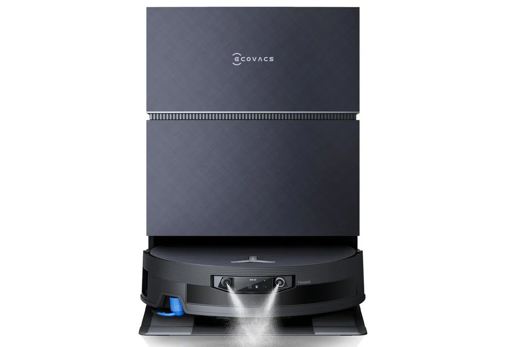 ECOVACS Saugroboter Deebot X12 Pro Omni, 22000Pa mit FocusJet Technologie, PowerBoost Plus Ultra-Schnell, OZMO Roller 3.0, ZeroTangle 4.0, max. Aufstieg von 4 cm, Heißwasserreinigung 75°C, TruePass 4x4 Schwellenmeister