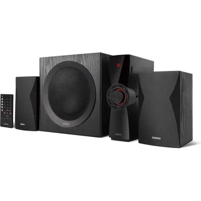Lautsprecher Edifier 2.1 Bluetooth USB 69W mit Subwoofer und Fernbedienung