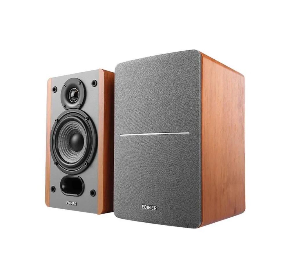 Edifier® P12 Regal-Lautsprecher Stereo (Hochwertiges MDF-Holzgehäuse)
