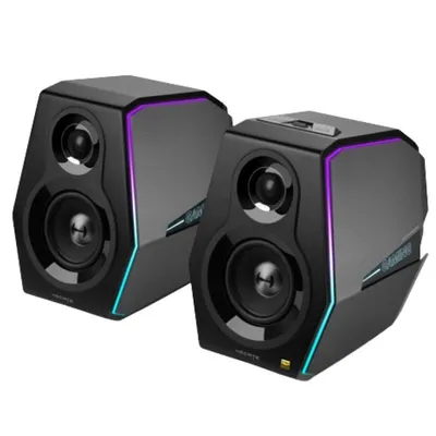Edifier G5000 Schwarz Gaming-Lautsprecher 2.0 Kabellos/Kabelgebunden 88 W Schwarz