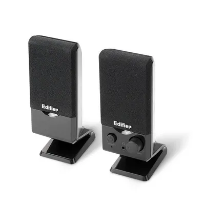 Altavoces Edifier 2.0 kabelgebunden USB 1,2 W mit 3,5 mm Klinke schwarz