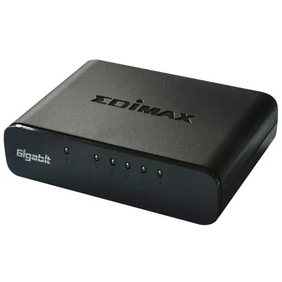 Edimax ES-5500G V3 Netzwerk-Switch Unmanaged L2 Gigabit Ethernet (10/100/1000) Schwarz