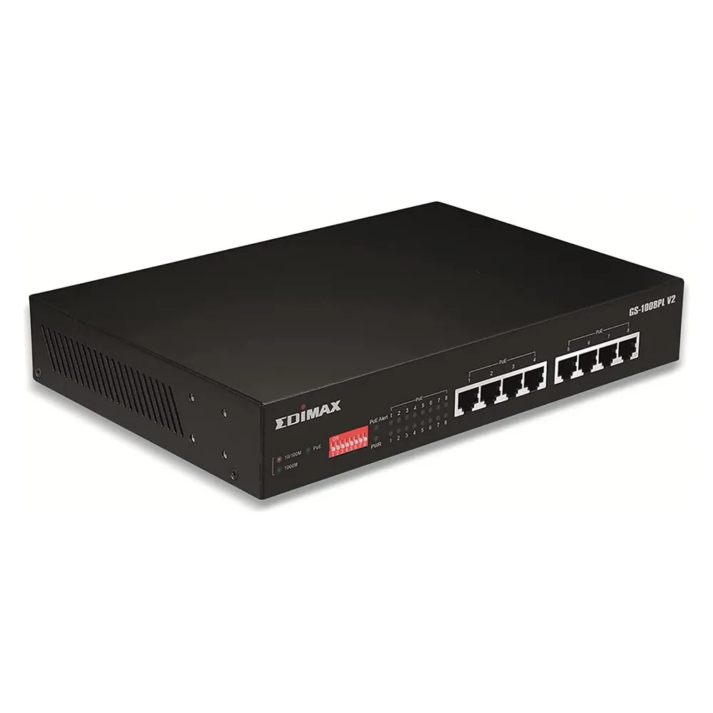 Edimax GS-1008PL V2 8-Port Gigabit Switch