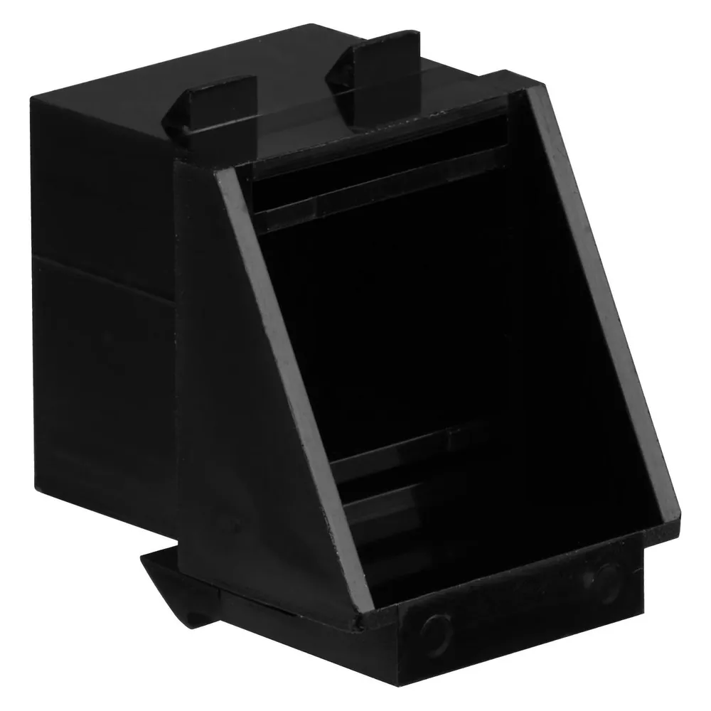 EFB Elektronik Blindeinsatz RJ45 schwarz RAL9011, für Keystoneausbrüche, VPE 100 Hersteller: